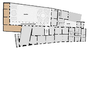 Mappa Pinacoteca, piano primo