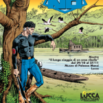 Locandina mostra Sergio Bonelli Locandina mostra Sergio Bonelli