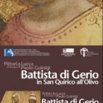 Locandina mostra Battista di Gerio